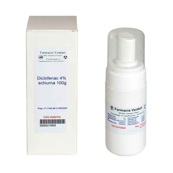 Diclofenac Schiuma 4 Galenico Farmacia Venturi