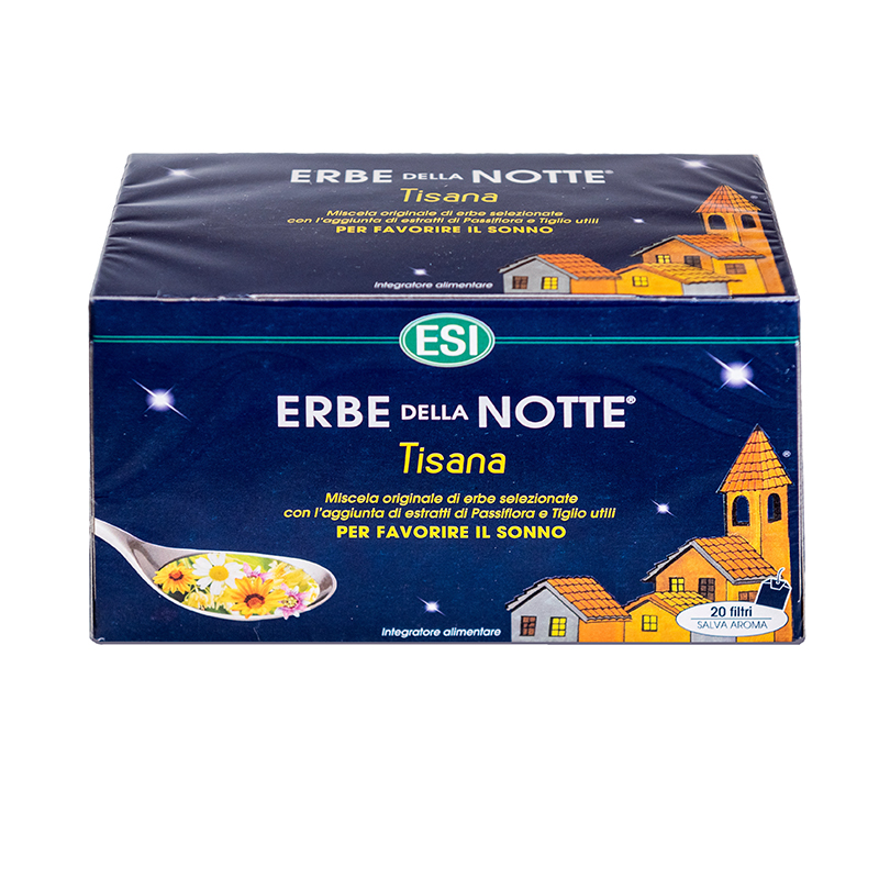 Esi Erbe Della Notte Tisana Per Dormire Tranquilli 20 Filtri Farmacia
